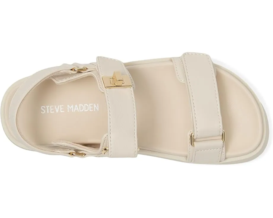 Детские сандалии Steve Madden Mona с регулируемыми ремешками и плоской подошвой