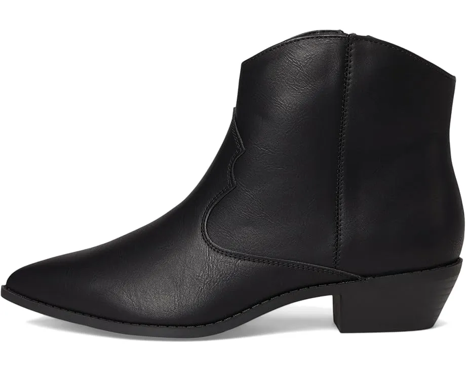 Ботинки Journee Collection Taliah с острым носком и кубинским каблуком на молнии