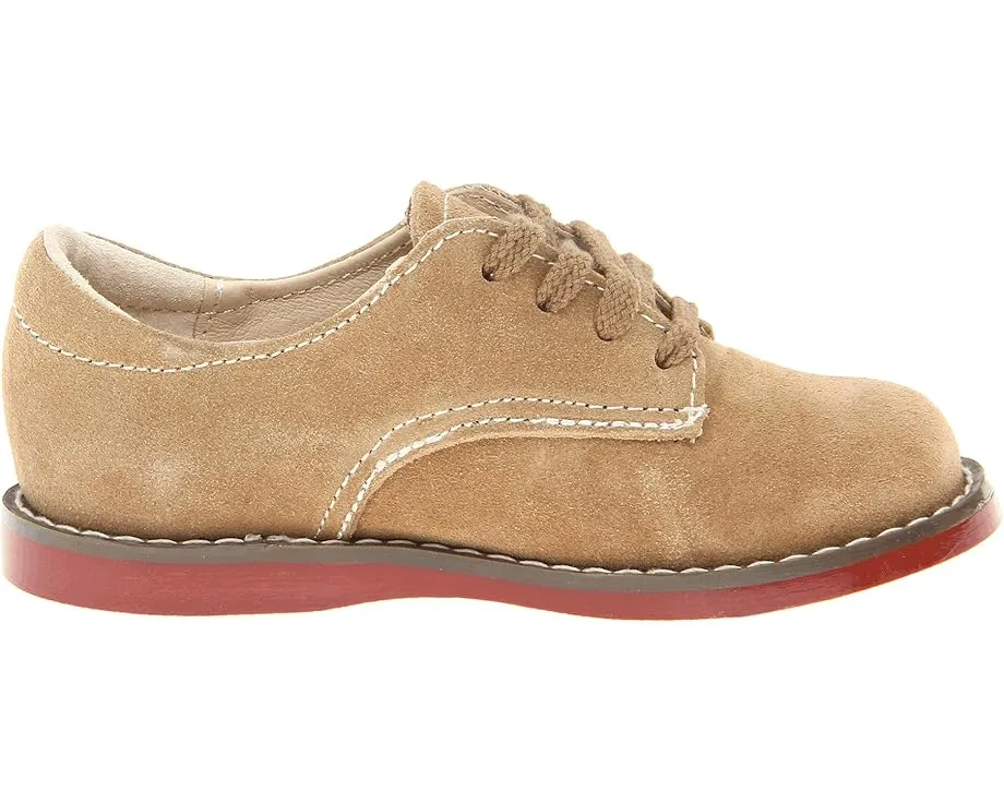 FootMates оксфорды Bucky 2 для детей из мягкой замши с кожаной стелькой