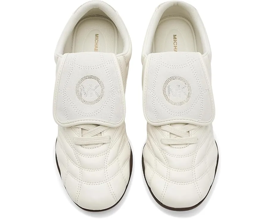 Кроссовки MICHAEL Michael Kors Kyler Trainer из замши с футбольным дизайном