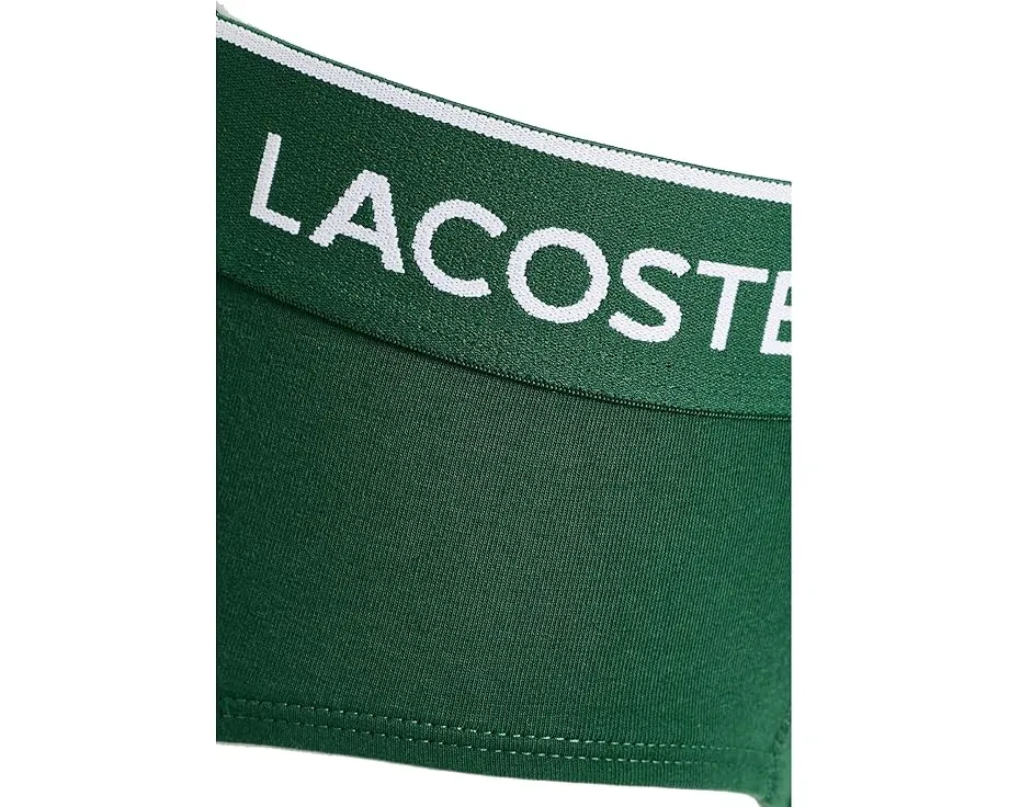 5 пар трусов Lacoste из хлопкового стрейч-джерси с эластичным поясом
