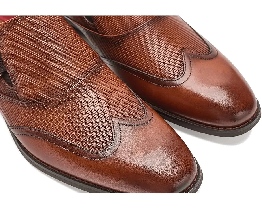 Лоферы Stacy Adams Lockwood slip-on с декоративным wingtip орнаментом