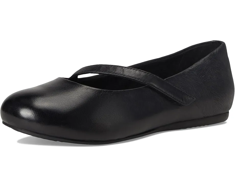 Балетки SoftWalk Syracuse Mary Jane из кожи на липучке со съемной стелькой