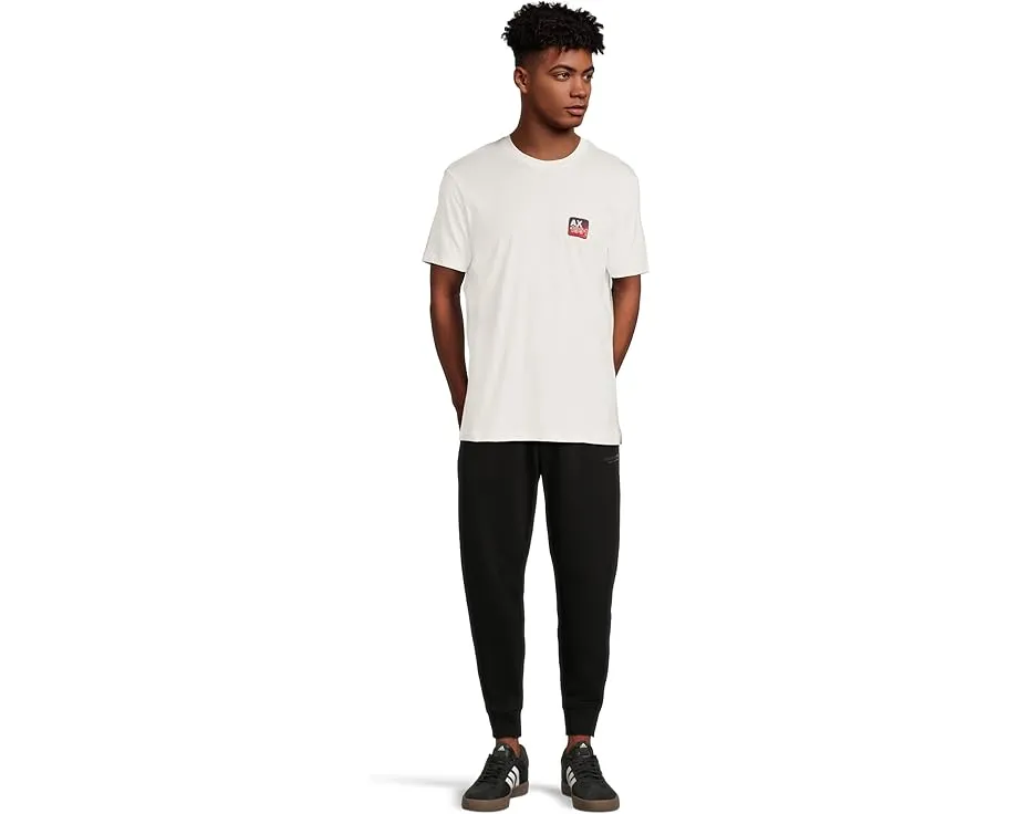 Футболка Armani Exchange с графическим принтом 1991 года из 100% хлопка