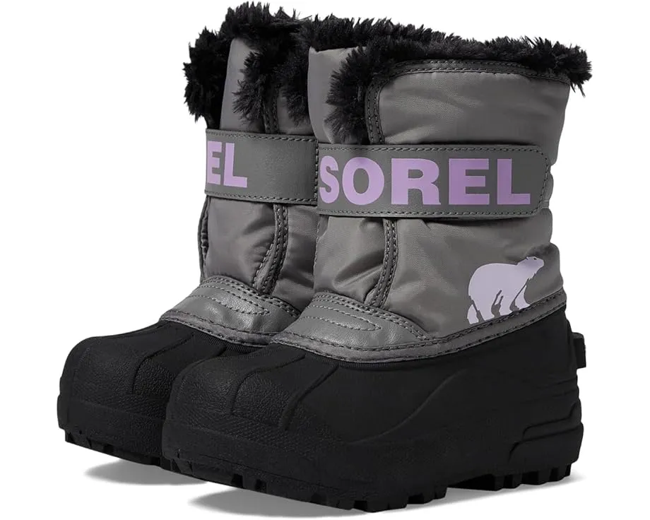 Детские зимние ботинки SOREL Childrens Snow Commander с утеплителем 200г и литой подошвой
