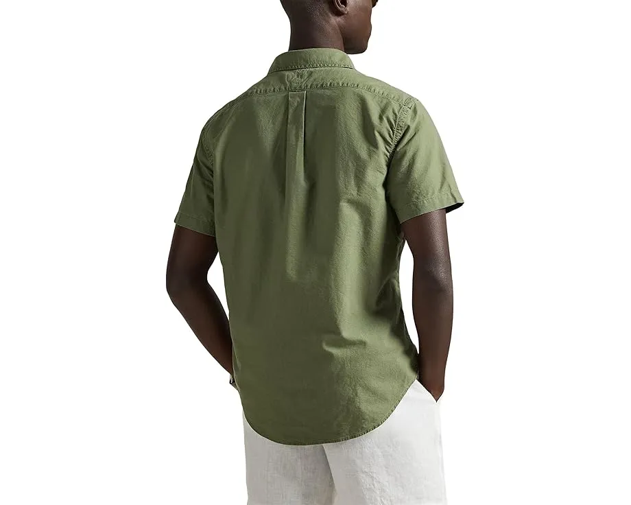 Рубашка Polo Ralph Lauren Classic Fit Garment-Dyed Oxford с коротким рукавом