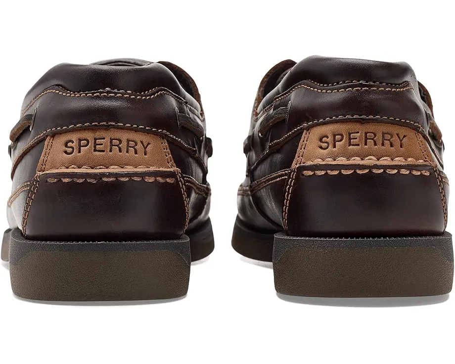 Ботинки Sperry Mako 2 Eye из кожи с ручной строчкой и противоскользящей подошвой