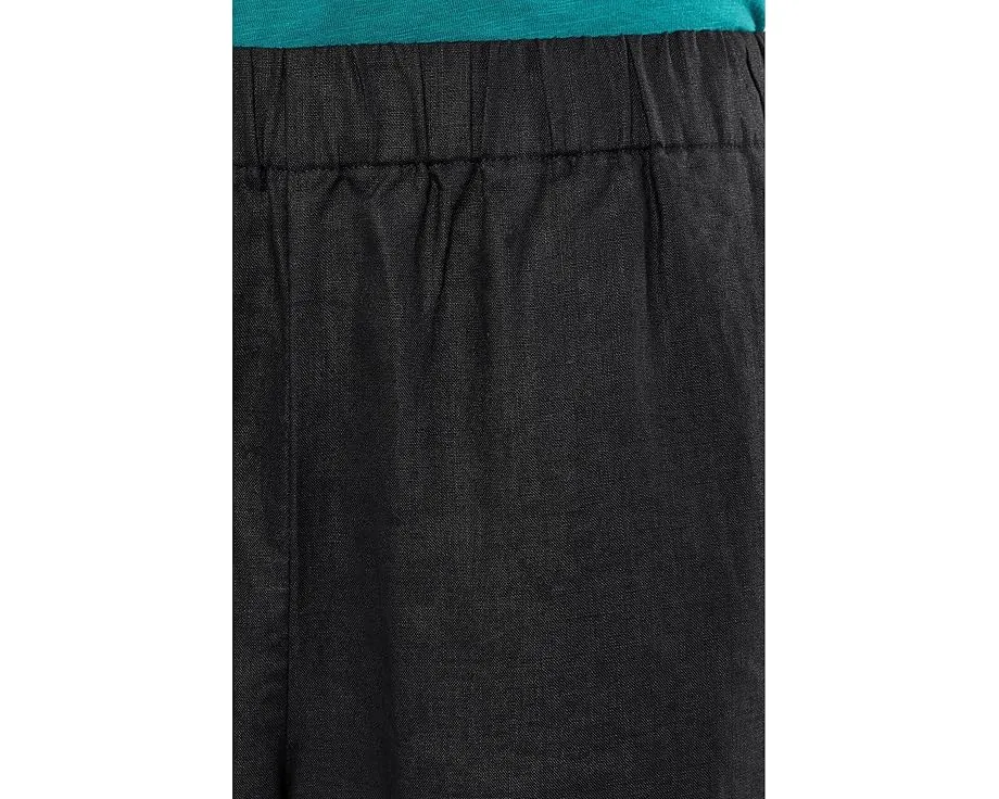 Широкие брюки Eileen Fisher из органического льна длиной до щиколотки