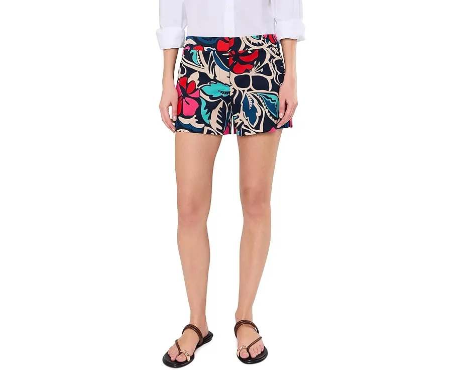 Шорты Trina Turk Corbin 2 из стрейч-хлопка с цветочным принтом