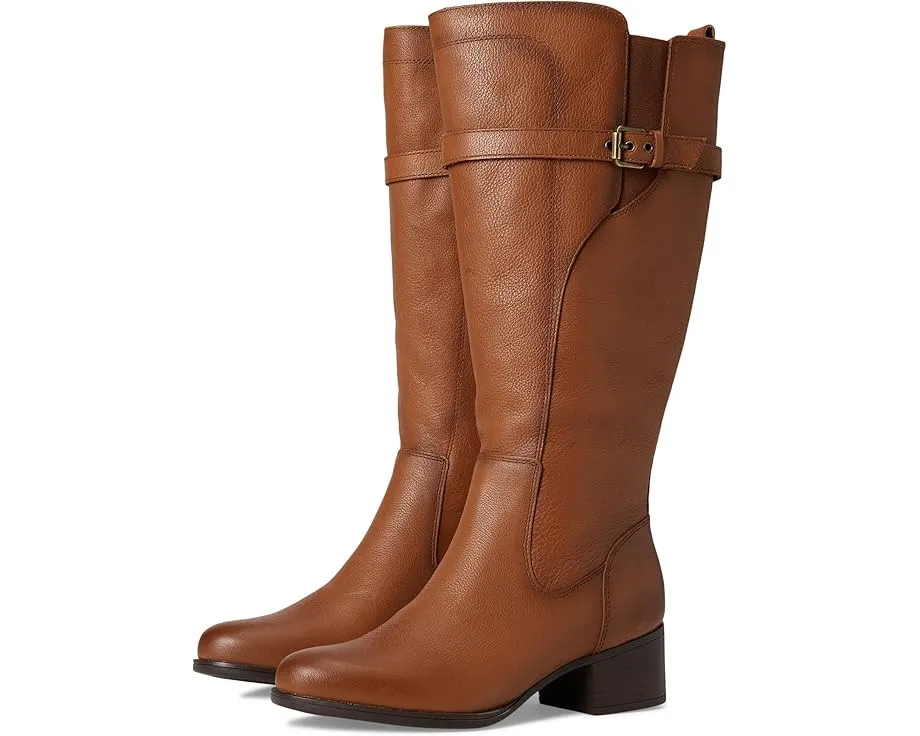 Высокие сапоги Naturalizer Kenna Wide Calf до колена с ремнем и пряжкой