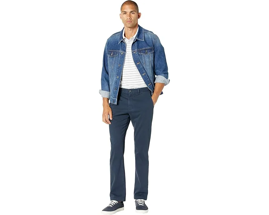 Johnston & Murphy чинос Washed Chinos Slim Fit с зауженными штанинами