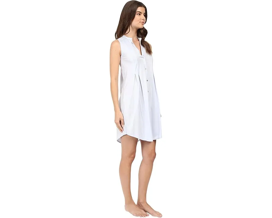 Ночная сорочка Hanro Cotton Deluxe с застежкой на пуговицах из мерсеризованного хлопка