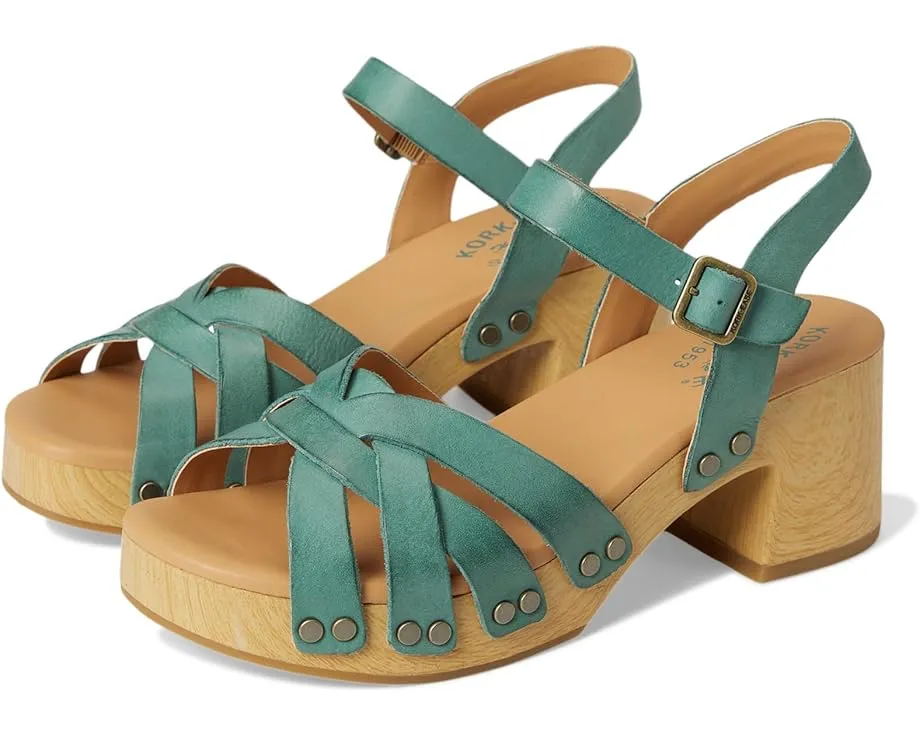 Босоножки Kork-Ease Ester с ремешками и квадратным каблуком