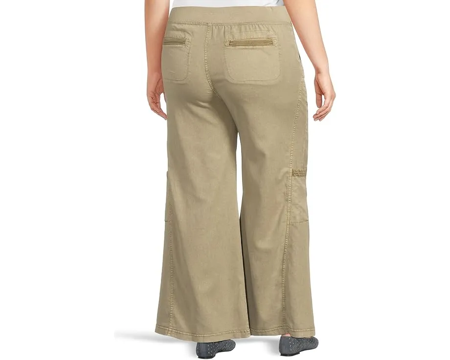 Широкие брюки Tove Wide Leg с контрастной резинкой и карманами