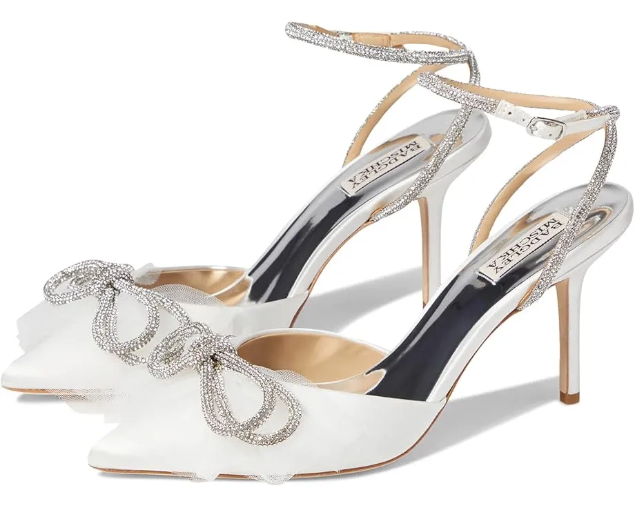 Туфли Badgley Mischka Sacred на шпильке с бантом из страз