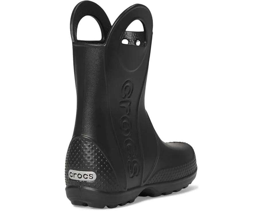 Резиновые сапоги Crocs Handle It для малышей с ручками и светоотражающим логотипом
