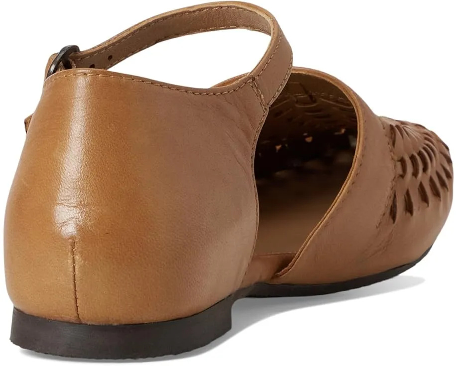 Балетки Seychelles Crimson из мягкой кожи с плетеным верхом и регулируемым ремешком