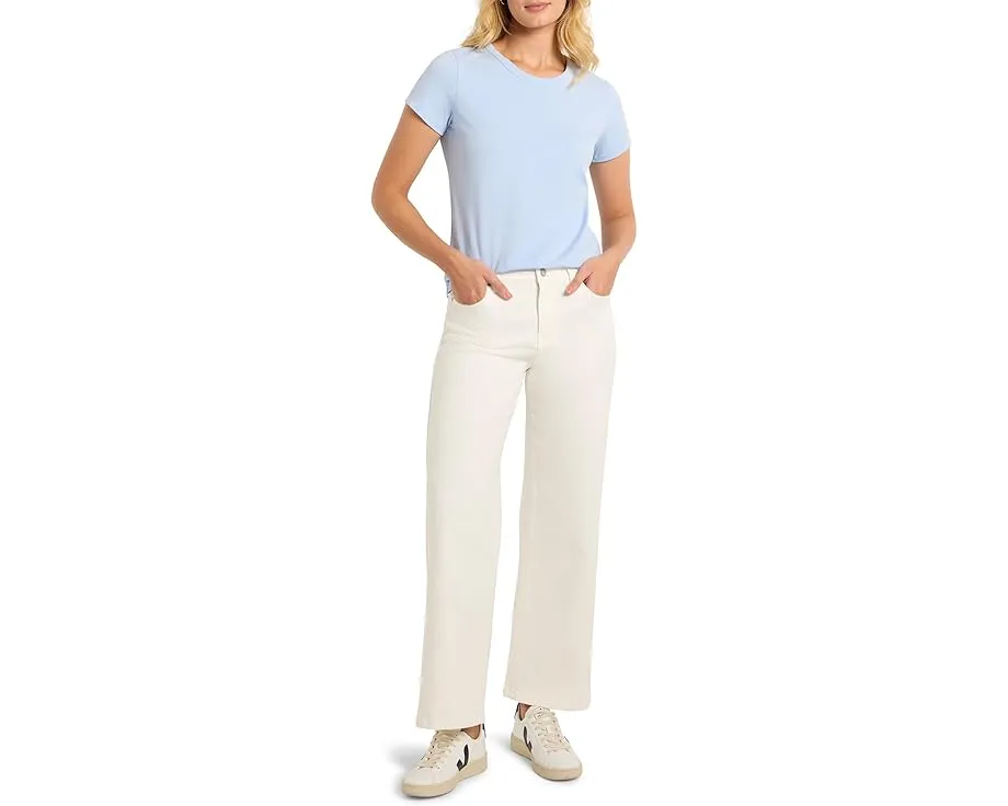 NIC+ZOE Футболка Perfect Knit Crew Neck с круглым вырезом