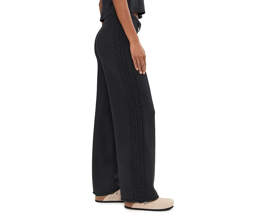Splendid утепленные брюки Jet Set Sweater Pants с широкими штанинами