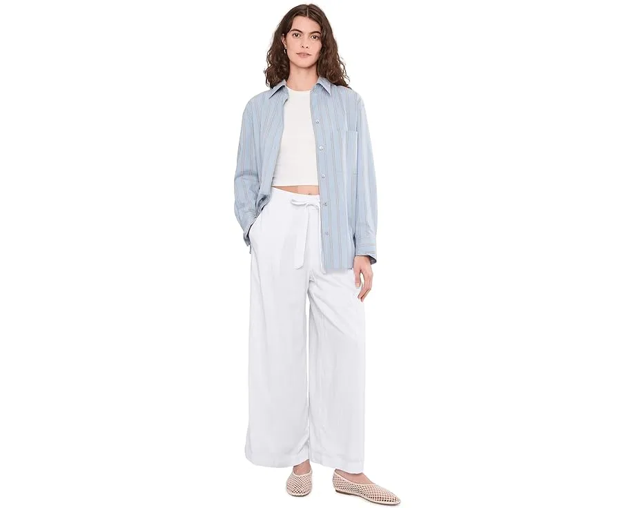 Широкие брюки Vince Camuto с завязкой на талии