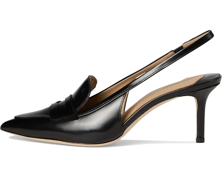 Лоферы Lauren Ralph Lauren Khloe на шпильке с острым носком из натуральной кожи