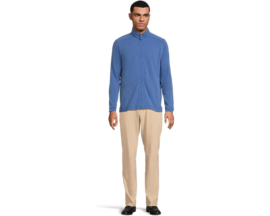 Куртка Johnston & Murphy Vintage Waffle Full Zip с вафельной фактурой