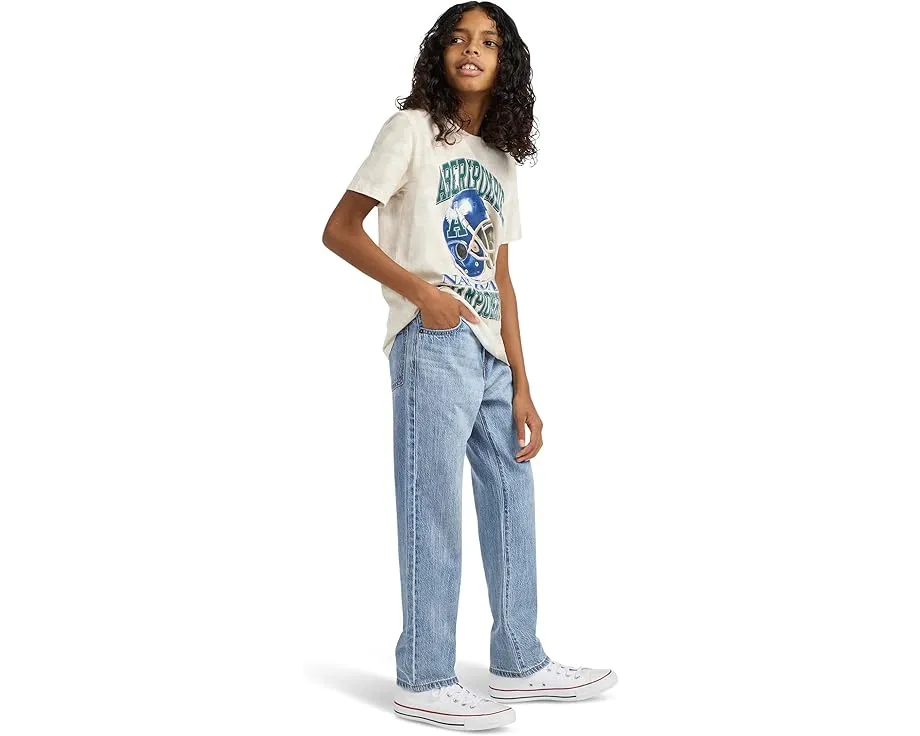 Джинсы свободного кроя abercrombie kids Afb Loose Fit из мягкого денима