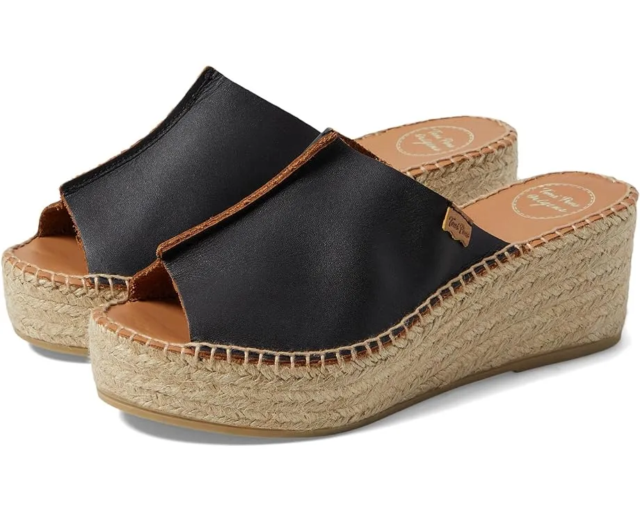 Босоножки Ivonne от Toni Pons с плетеным клином и мысом пеп ту