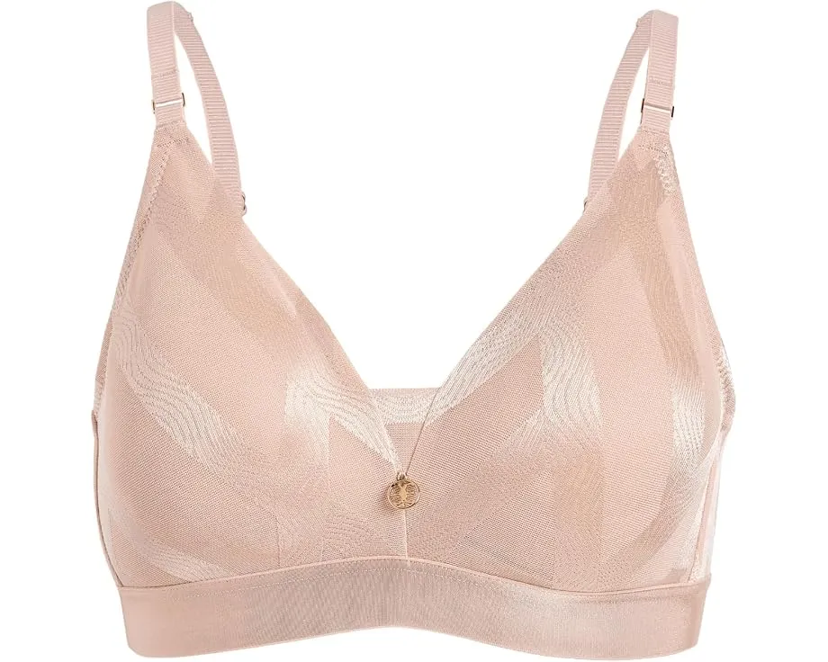 Бюстгальтер Chantelle Glaze Back Smoothing Wireless Bra с мягкой чашкой