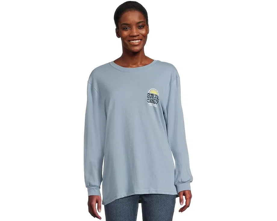 Футболка Salty Crew Sunrise с длинным рукавом и свободным кроем