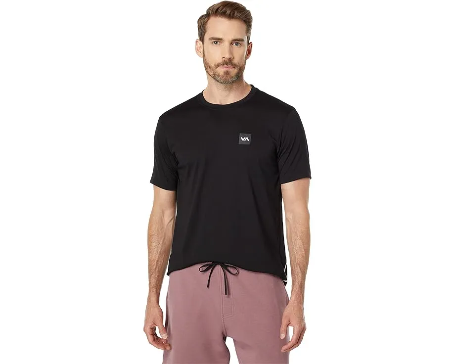 Футболка RVCA 2X Short Sleeve Tee с коротким рукавом Black