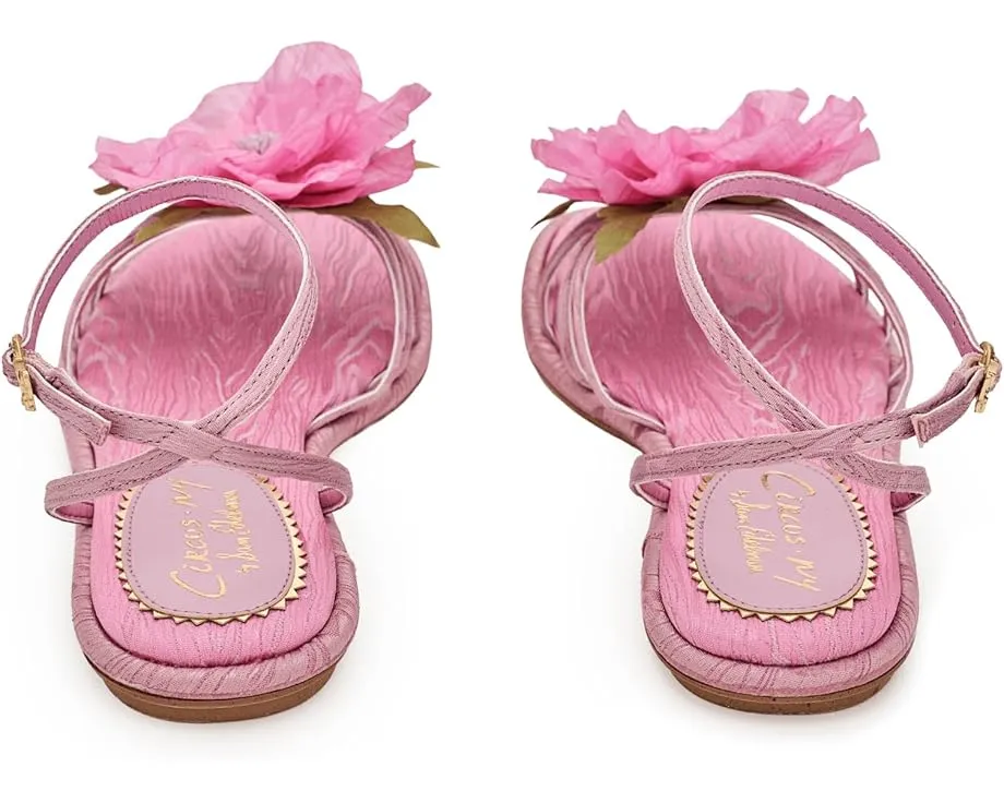 Сандалии Circus NY by Sam Edelman Olana Flower на плоской подошве с цветочным акцентом