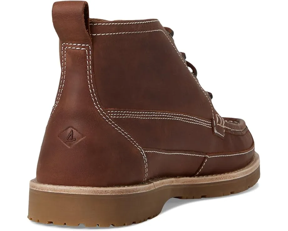 Sperry ботинки Mini Lug Chukka из премиальной кожи с подошвой на протекторе
