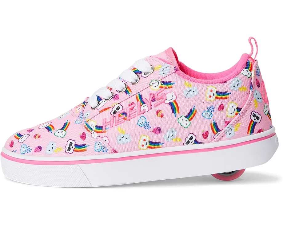 Кроссовки Heelys Pro 20 Prints с холщовым верхом и съемными колесами для детей и взрослых