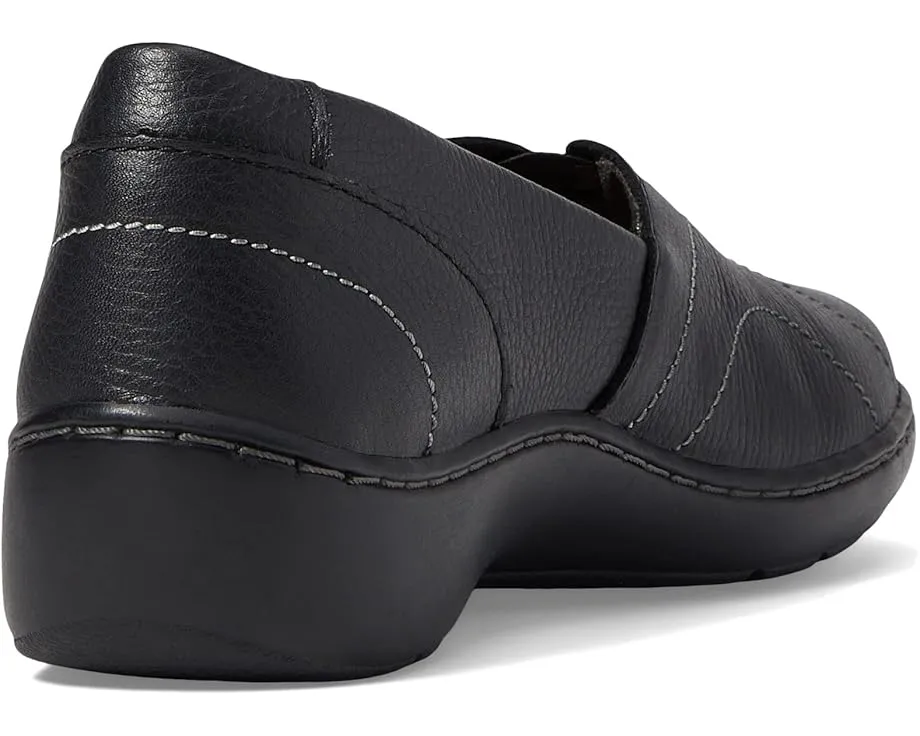 Clarks женские лоферы Cora Meadow из премиальной кожи с гибкой подошвой