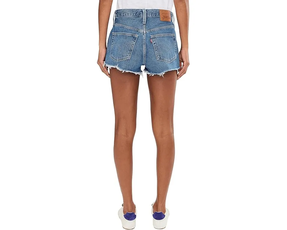 Шорты Levi's Premium 501 High-Rise с высокой посадкой и потертостями