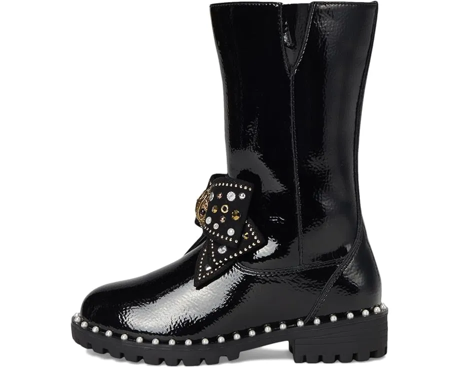 Ботильоны Kurt Geiger London Kids Kensington с бантом и стразами