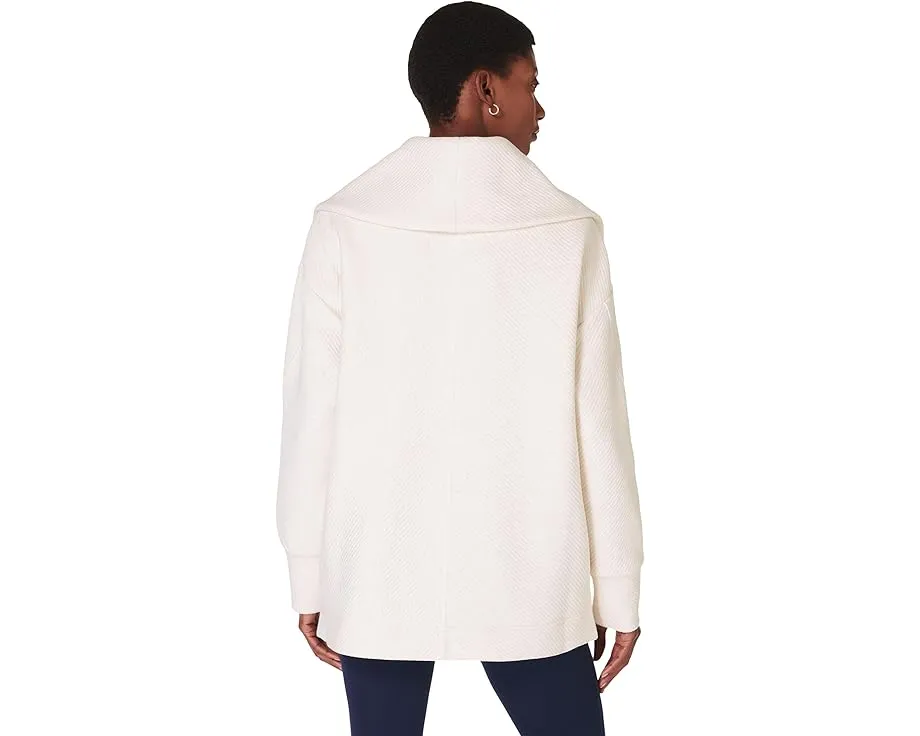 Толстовка Sweaty Betty Radiant Half Zip с карманами и боковыми разрезами
