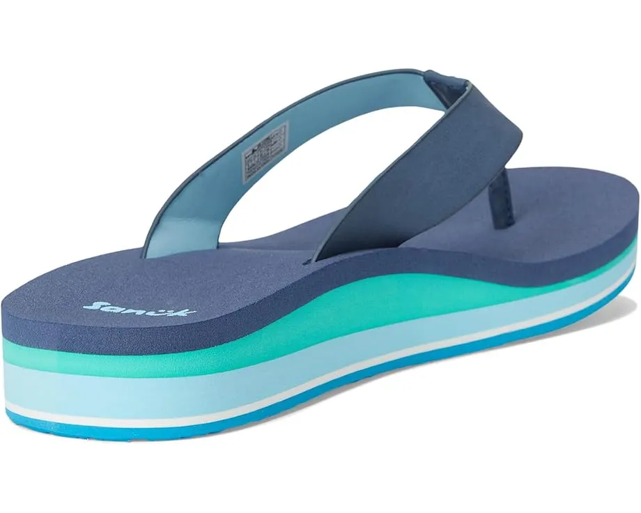 Сандалии Sanuk Highland с платформой и стелькой Bloom для пляжа