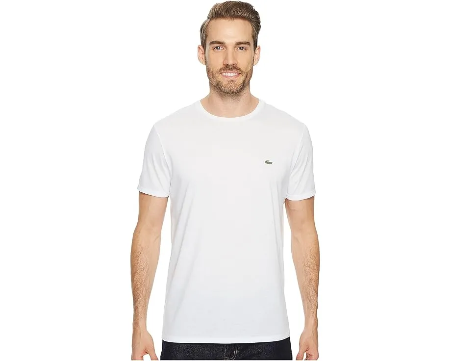 Футболка Lacoste с коротким рукавом и круглым вырезом из пима-хлопка