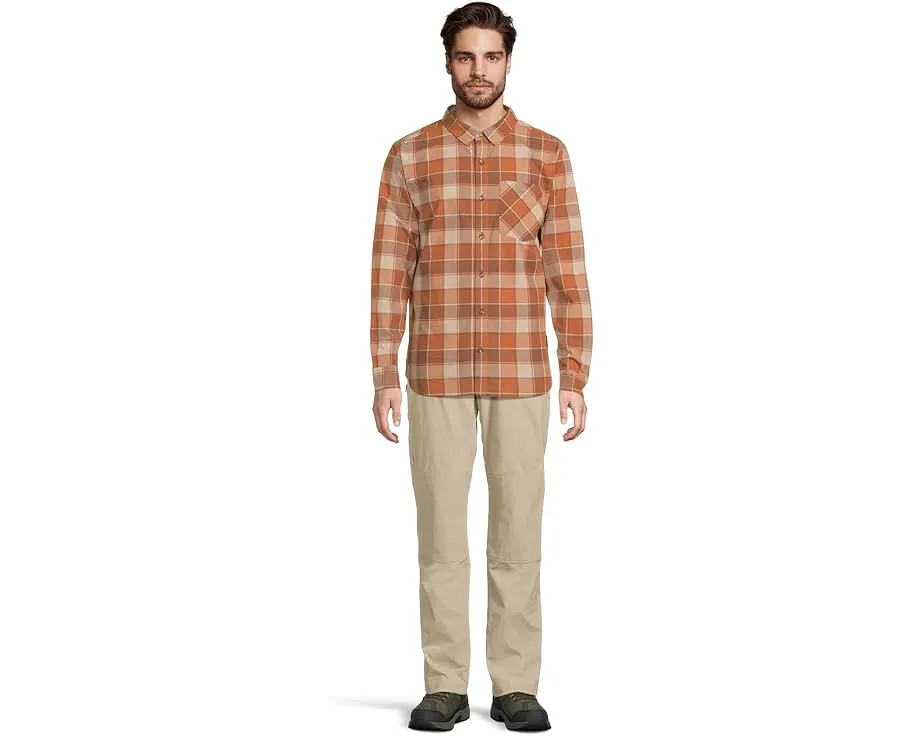 Классическая рубашка Royal Robbins Tamarack из органического хлопка с длинным рукавом