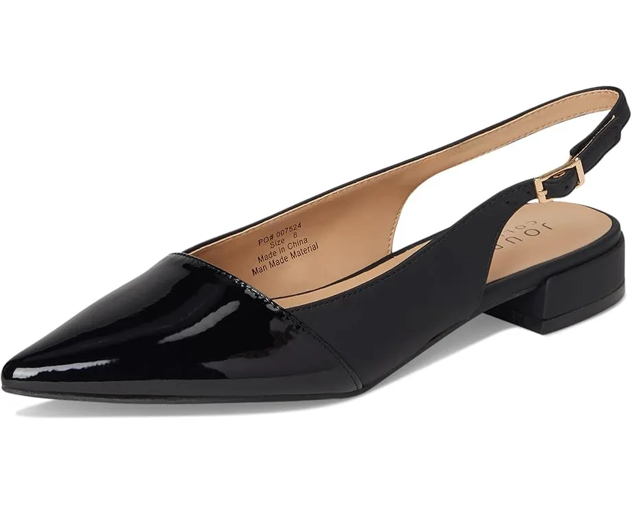 Балетки Bertie с ремешком и квадратным каблуком от Journee Collection