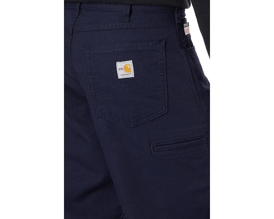 Огнестойкие брюки Carhartt FR Loose Straight из хлопкового полотна