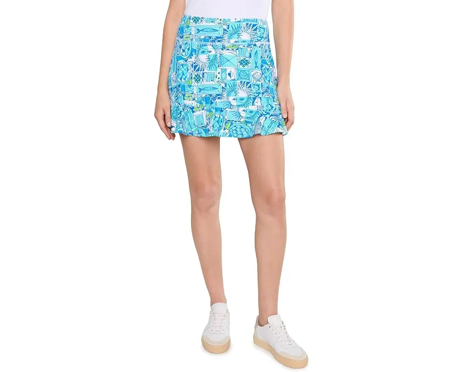 Шорты-юбка Lilly Pulitzer Zadora High-Rise Skort с цветочным принтом