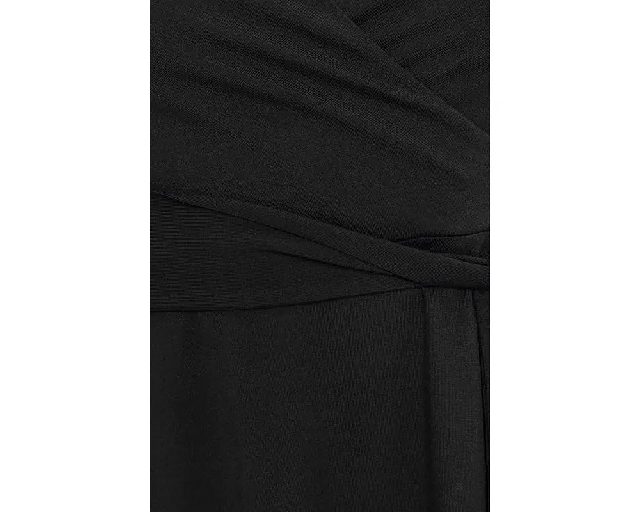 Платье миди Fit & Flare Faux Wrap PACT из органического хлопка