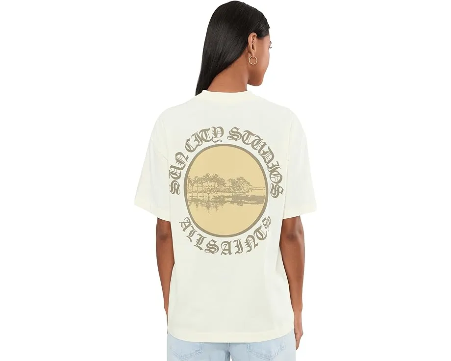 AllSaints Sun City Etta Tee футболка с принтом