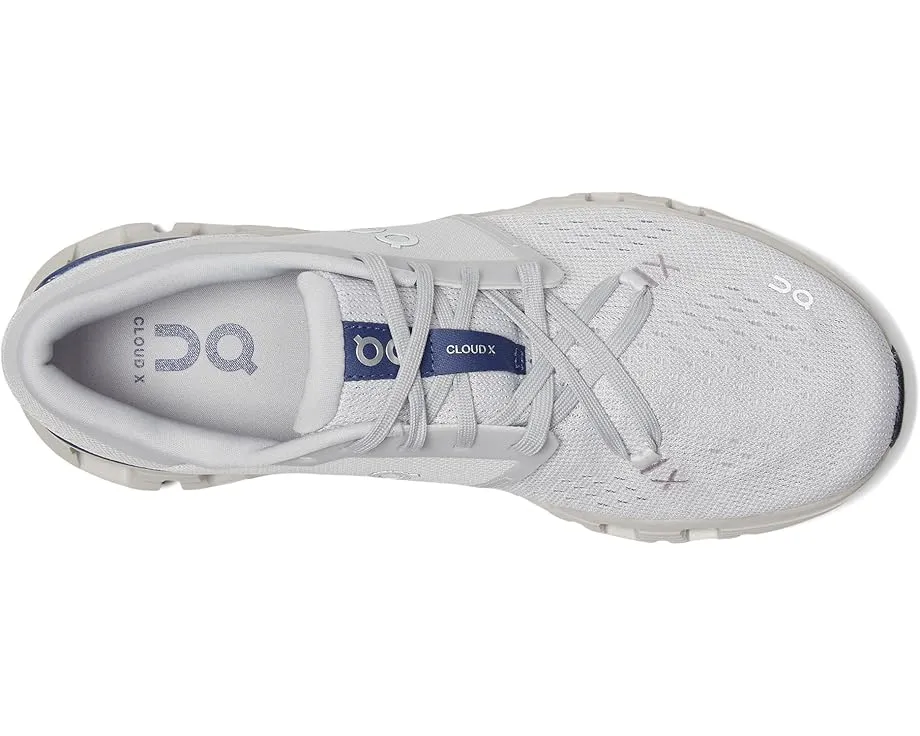 Тренировочные кроссовки On Cloud X 4 для фитнеса с пластиной Speedboard