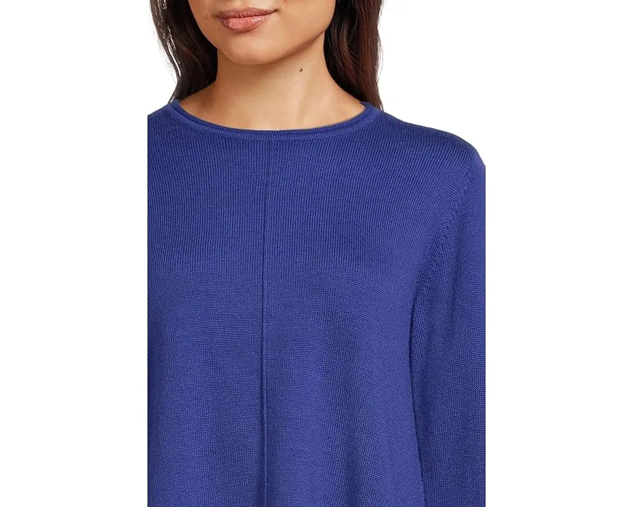 Свитер EILEEN FISHER из мериносовой шерсти с круглым вырезом