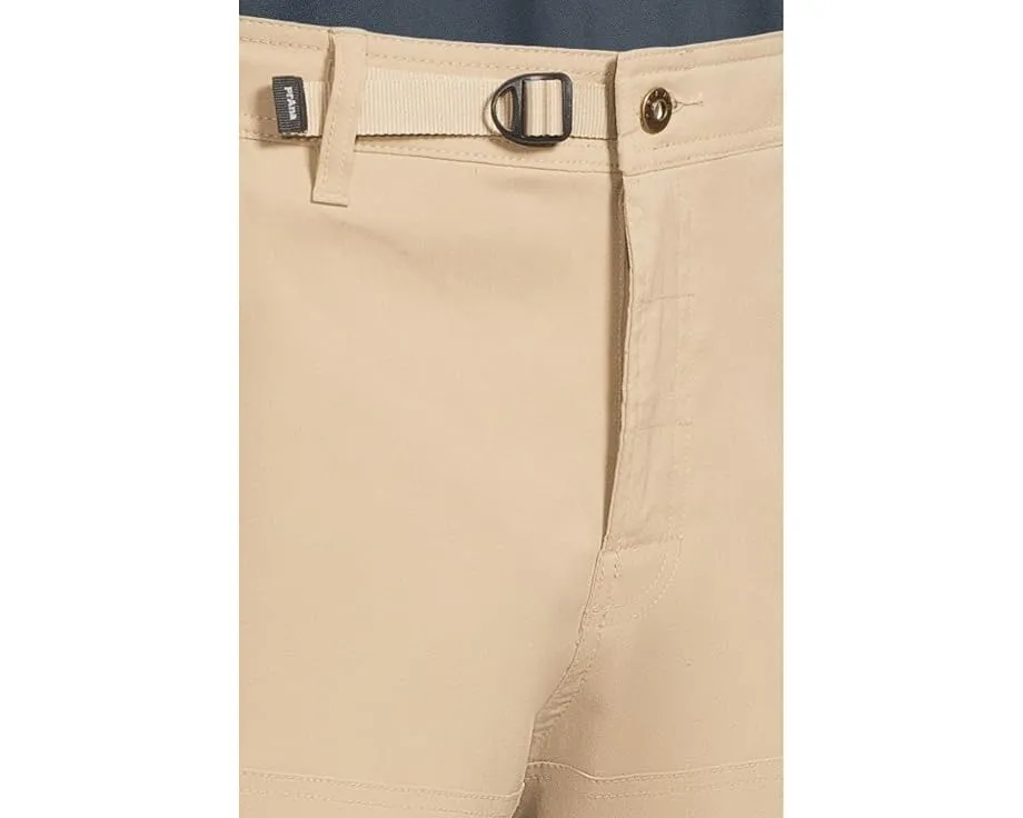 Шорты Prana Stretch Zion с защитой UPF 50+ и быстросохнущей тканью
