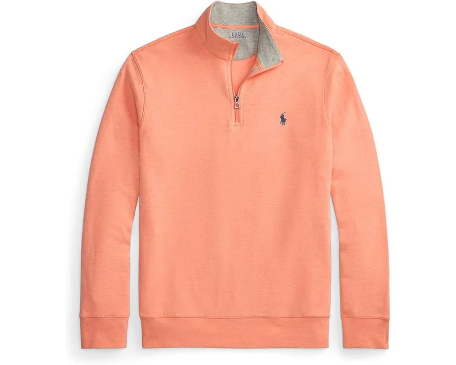 Полувер Polo Ralph Lauren Long Sleeve Lux Jersey из трикотажной смеси с вышитым пони